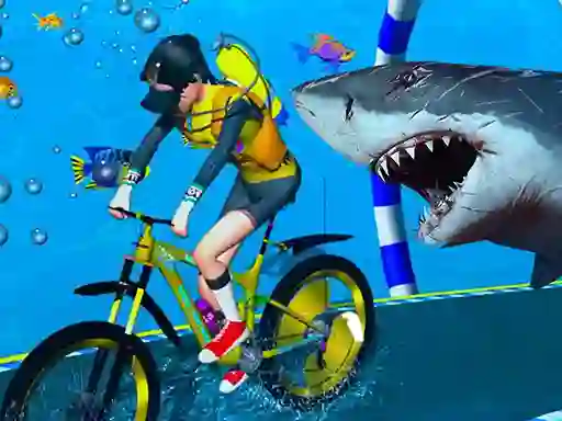 Jeu Under Water Bicycle Racing en ligne