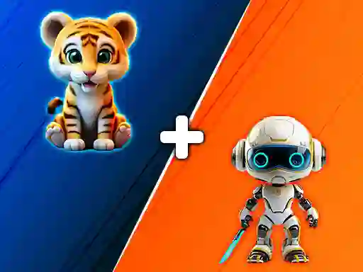 Jeu Animals Mix Up AI Hybrid en ligne