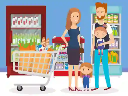 Jeu Happy Shopping Jigsaw en ligne
