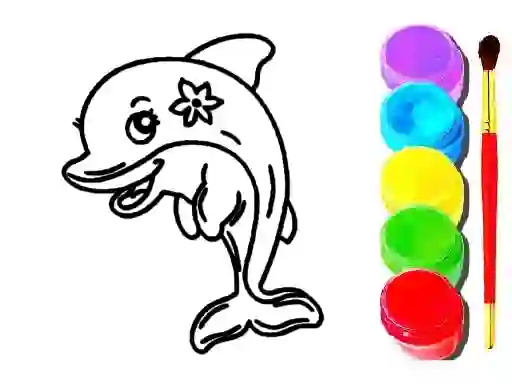 Jeu Dolphin Coloring Book en ligne