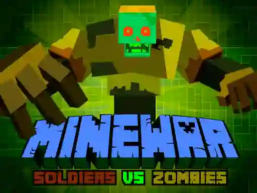 Jeu Minewar Soldiers vs Zombies en ligne