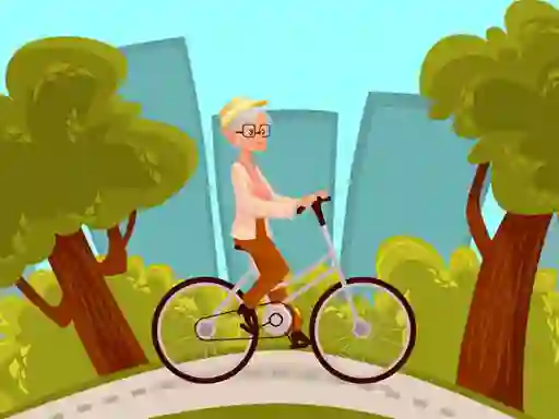 Jeu Happy Bike Riding Jigsaw en ligne