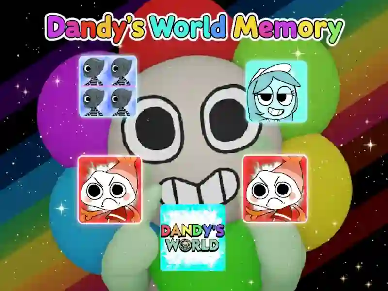 Jeu Dandy's World Memory en ligne