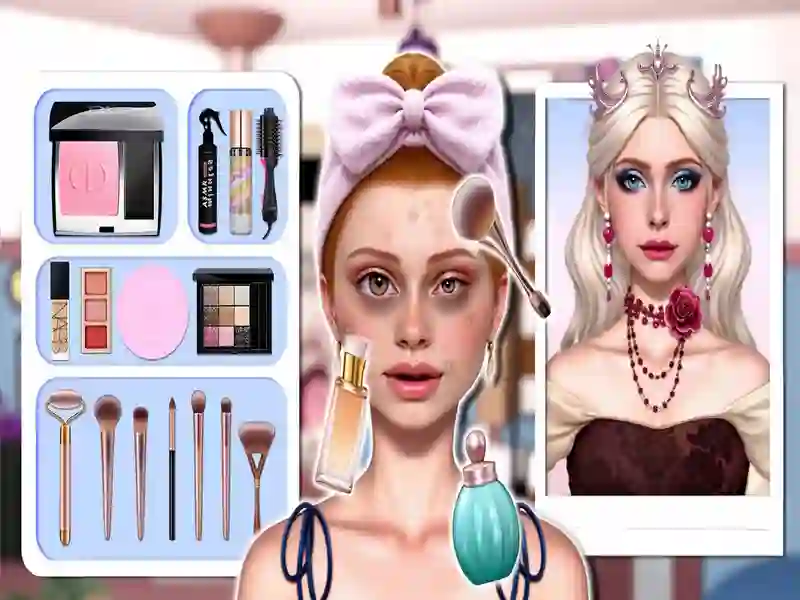 Jeu Makeover & Makeup Studio en ligne