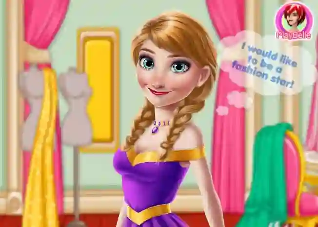 Jeu Ice Princess Modeling Carrer en ligne