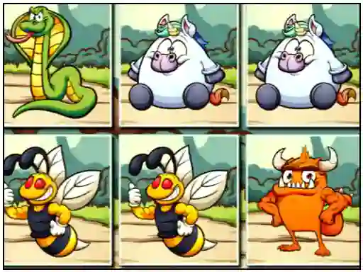 Jeu Animals Memo Match en ligne