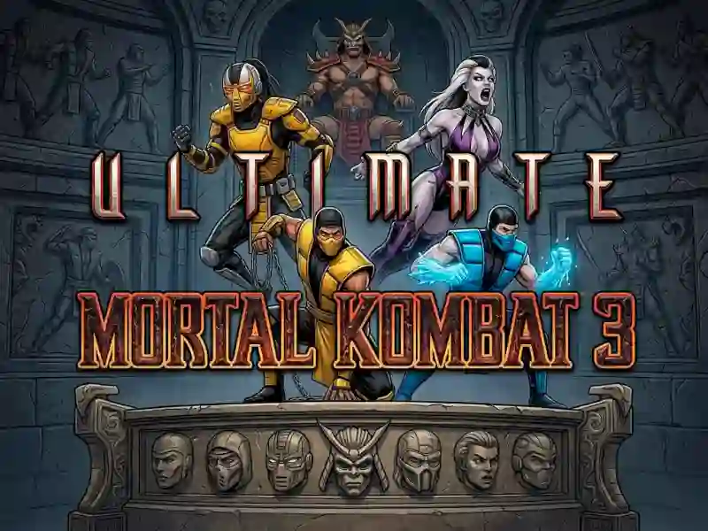 Jeu Ultimate Mortal Kombat 3 en ligne