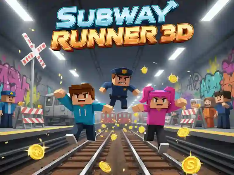 Jeu Subway Runner 3D en ligne