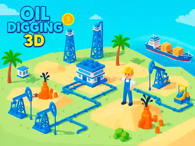 Jeu Oil Digging 3D en ligne