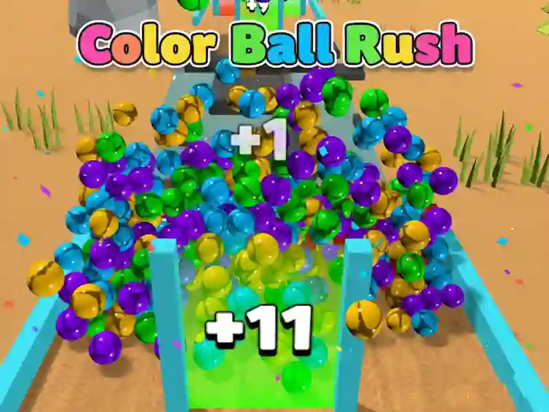 Jeu Color Ball Rush en ligne