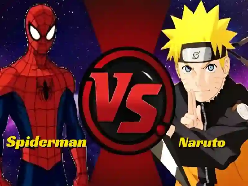 Jeu Spiderman Vs Naruto en ligne