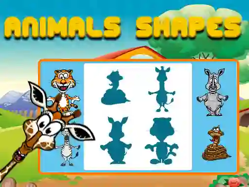 Jeu Animals Shapes en ligne
