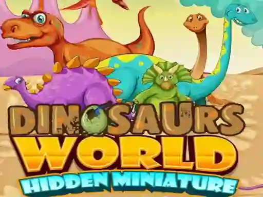 Jeu Dinosaurs World Hidden Miniature en ligne
