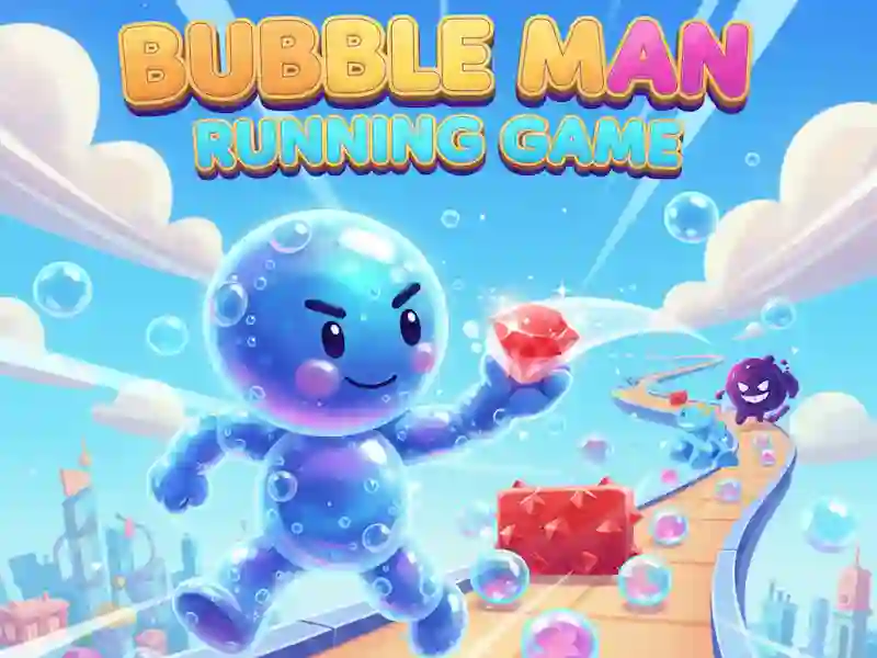 Jeu Bubble Man Running Game en ligne