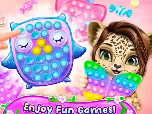 Jeu My Leopard Baby en ligne