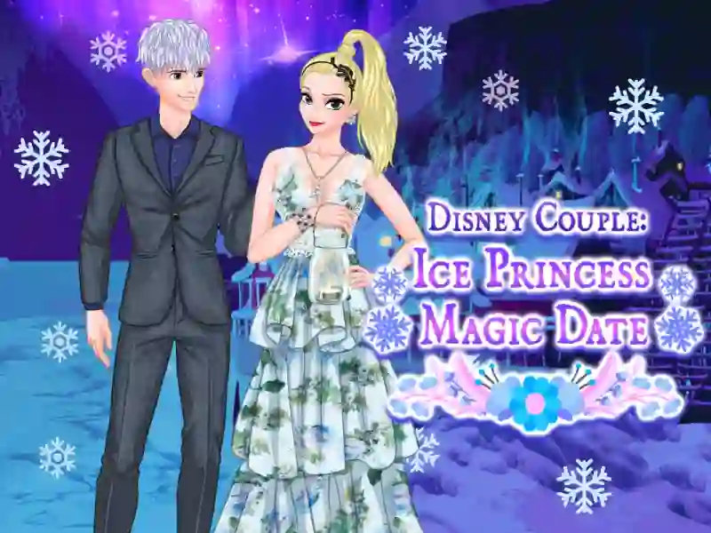 Jeu Ice Couple Princess Magic Date en ligne