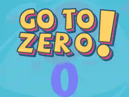 Jeu Go To Zero en ligne