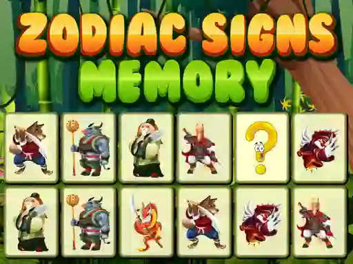 Jeu Zodiac Signs Memory en ligne