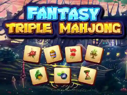 Jeu Fantasy Triple Mahjong en ligne
