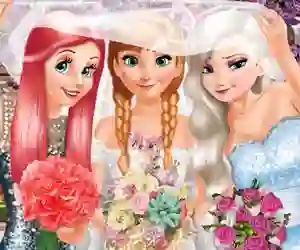 Jeu Bride and Bridesmaides Dress up en ligne