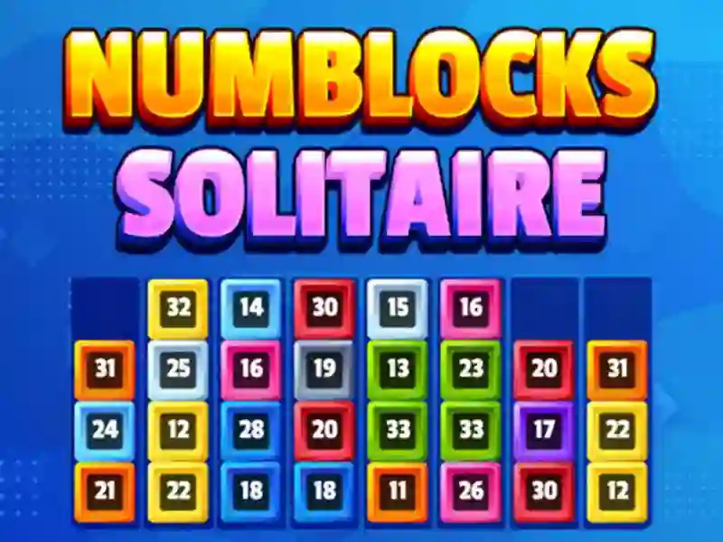 Jeu Numblocks Solitaire en ligne
