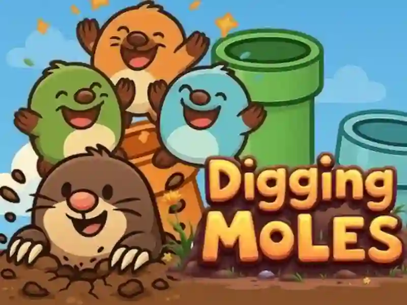 Jeu Digging Moles en ligne