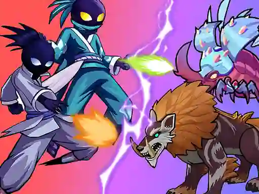 Jeu Stick Ninja Survival en ligne