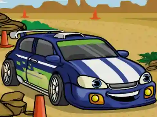 Jeu Racing Cartoons Jigsaw en ligne