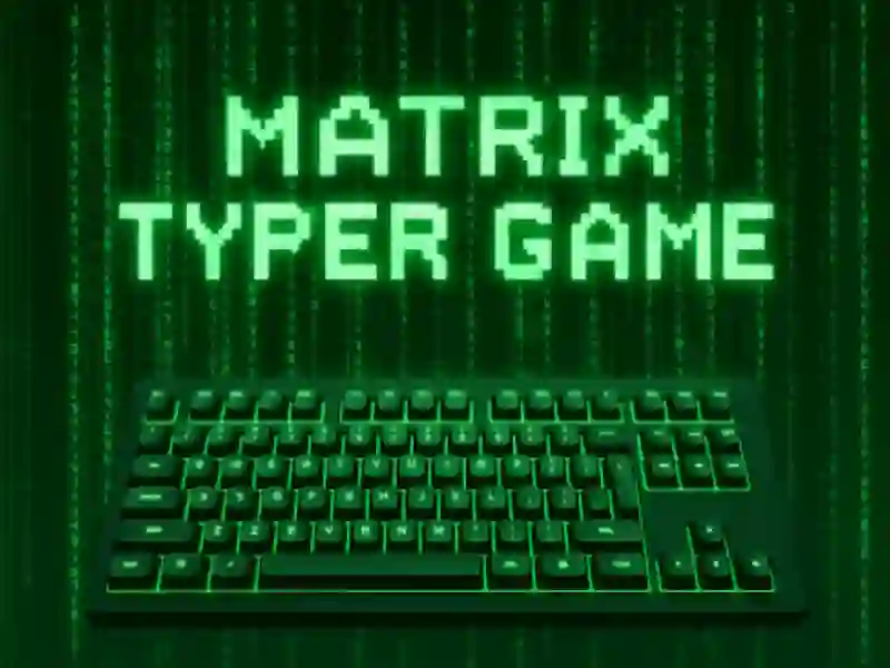 Jeu Matrix Typer en ligne