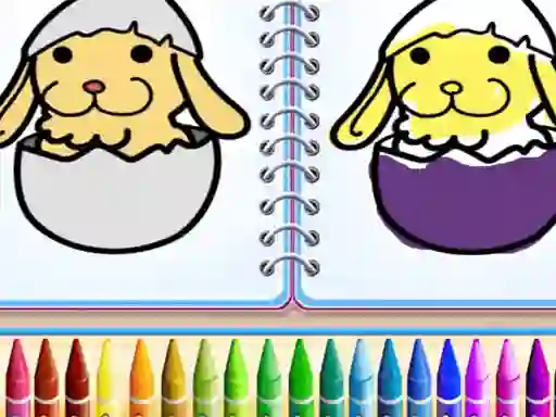 Jeu Coloring Bunny Book en ligne