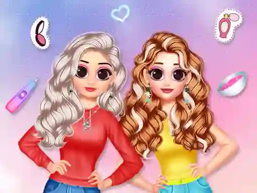 Jeu Besties Makeover Salon en ligne