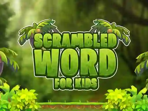 Jeu Scrambled Word For Kids en ligne