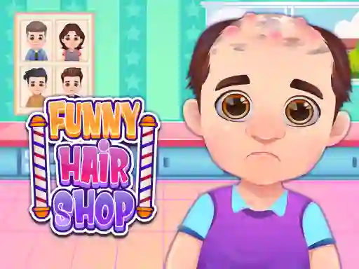 Jeu Funny Hair Salon en ligne