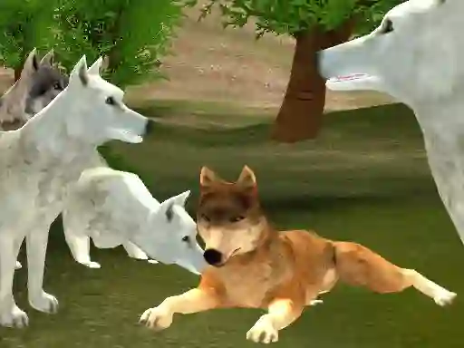 Jeu Wild Wolves Hunger Attack en ligne
