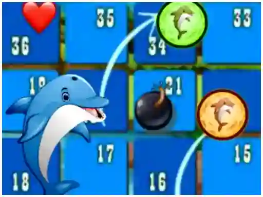 Jeu Dolphin Dice Race en ligne