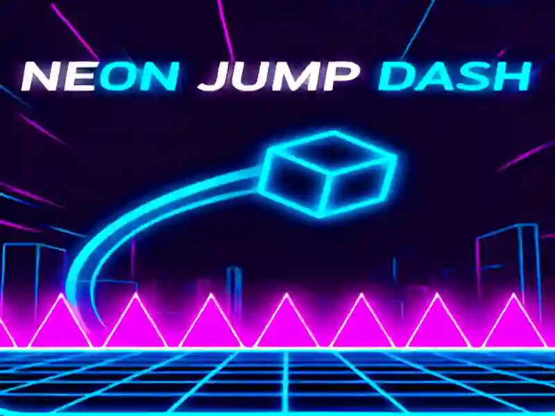 Jeu Neon Jump Dash en ligne