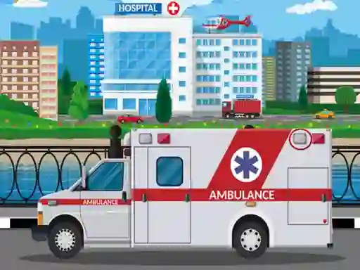 Jeu Ambulance Trucks Differences en ligne