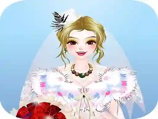 Jeu My Winter Wedding Dressup en ligne