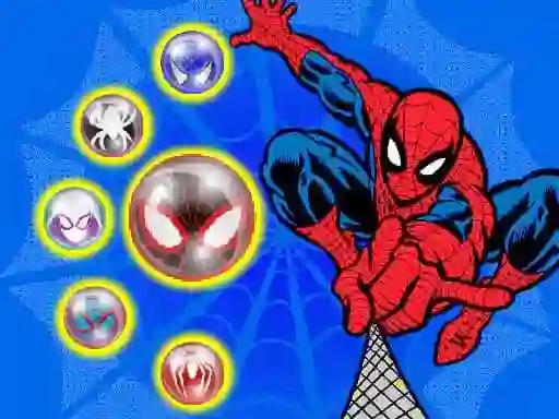 Jeu Spiderman Bubble Shooter en ligne