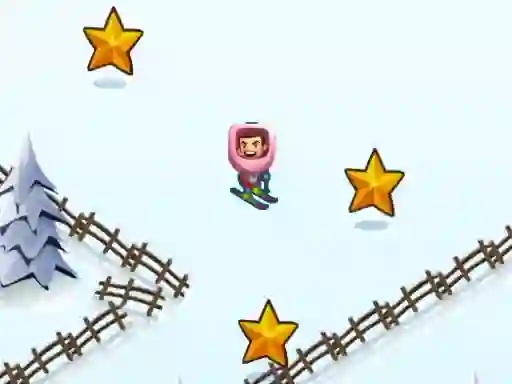 Jeu Skibidi ZigZag Snow Ski en ligne