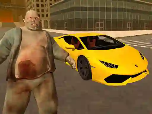 Jeu Supercars Zombie Driving en ligne