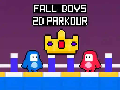 Jeu Fall Boys 2D Parkour en ligne
