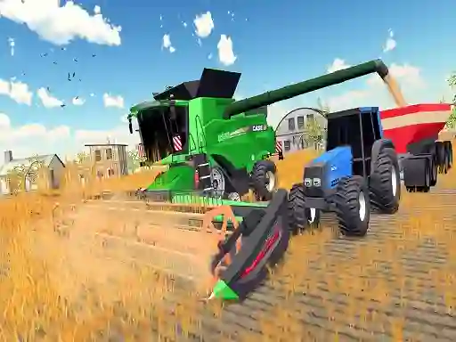 Jeu Real Village Tractor Farming Simulator 2020 en ligne