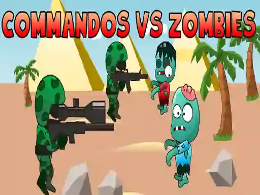 Jeu Commandos vs Zombies en ligne