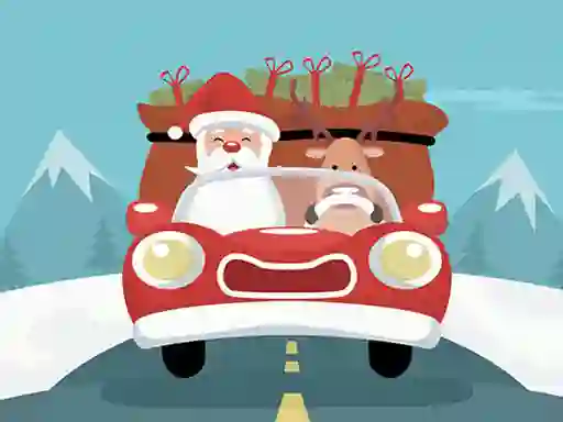Jeu Santa Giving Presents Jigsaw en ligne