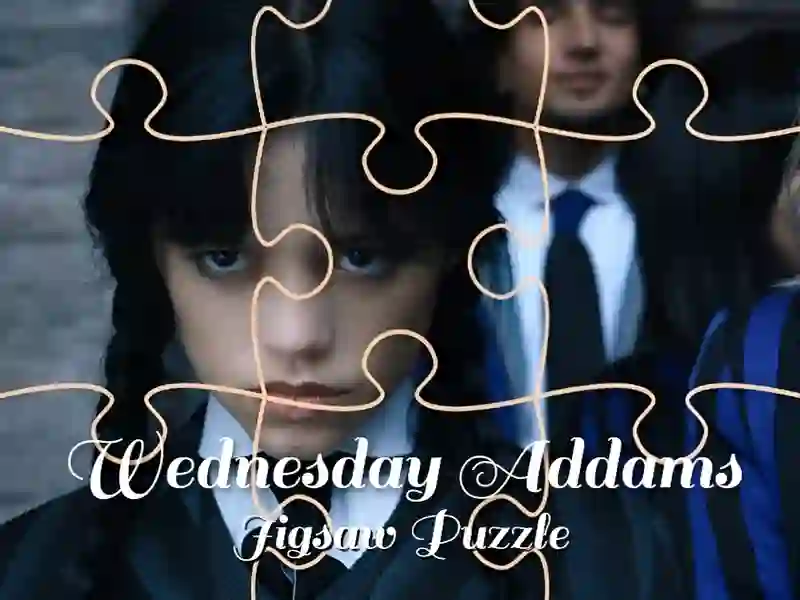 Jeu Wednesday Addams Jigsaw Puzzle en ligne