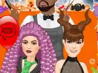 Jeu Jenner Sisters Spooky Hairstyles en ligne