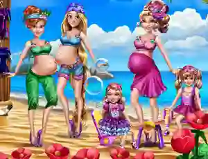 Jeu Pregnant Moms Exotic Holiday en ligne