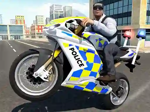 Jeu Police Chase Motorbike Driver en ligne