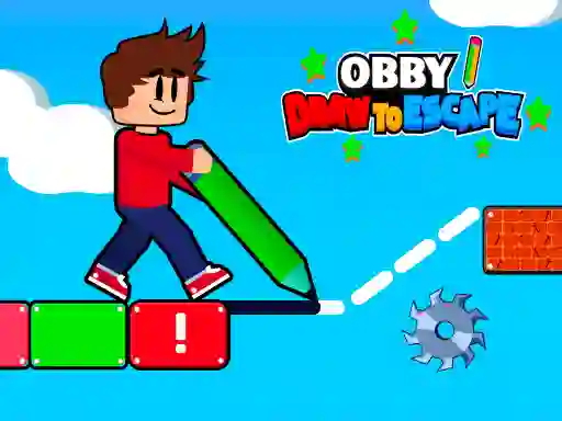 Jeu Obby Draw to Escape en ligne